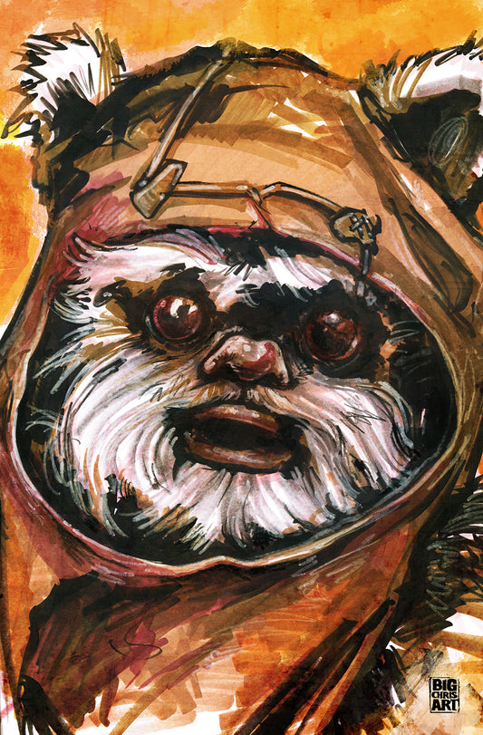 Fandom | Star Wars - Ewok | 11x17 Print