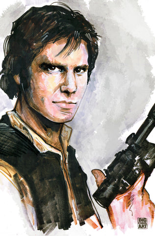 Fandom | Star Wars - Han Solo | 11x17 Print