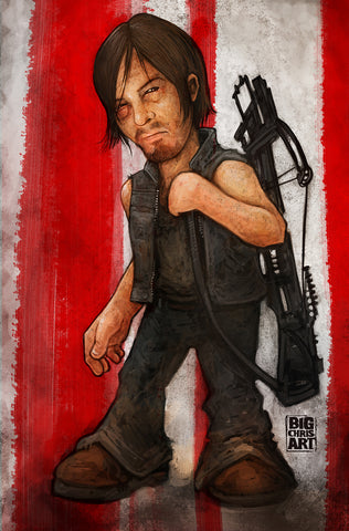 The Walking Dead - Daryl 11x17 Print