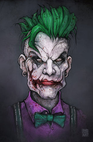 Nicole Chilelli - Hipster Joker 11x17 Print