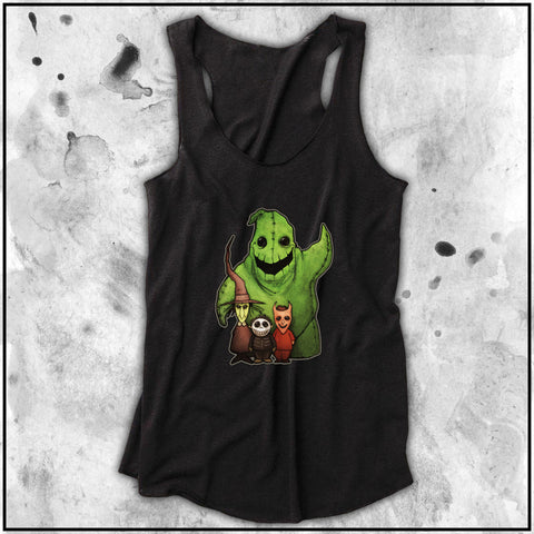 Ladies | NBC Oogie Boogie | Triblend Racerback Tank
