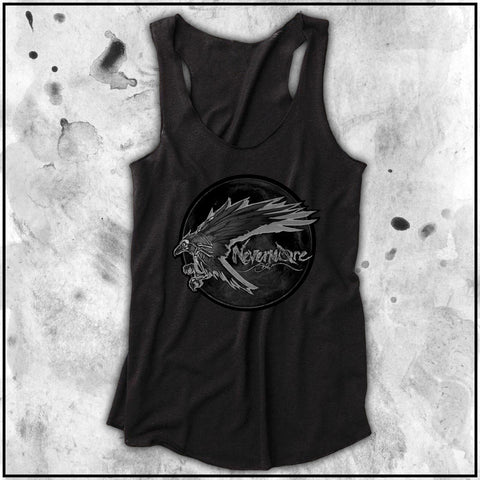 Ladies | Apothic Ink | Poe - Nevermore Raven | Triblend Racerback Tank