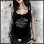 Ladies | Apothic Ink | Poe - Nevermore Raven | Triblend Racerback Tank