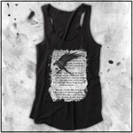Ladies | Apothic Ink | Poe - The Raven | Triblend Racerback Tank