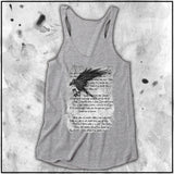 Ladies | Apothic Ink | Poe - The Raven | Triblend Racerback Tank