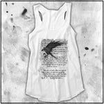 Ladies | Apothic Ink | Poe - The Raven | Triblend Racerback Tank