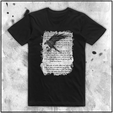 Ladies | Apothic Ink | Poe - The Raven | Oversized Tee