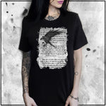 Ladies | Apothic Ink | Poe - The Raven | Oversized Tee