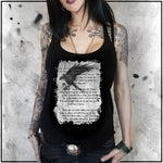 Apothic Ink | Poe - The Raven | Ladies Racerback Tank