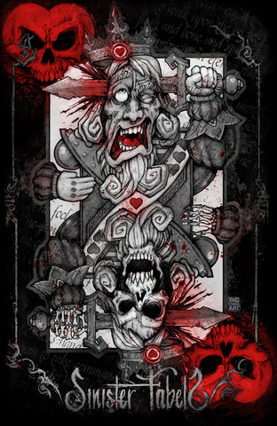King of Hearts - 11x17 Print