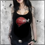Ladies | Twisted Insane - Brain Sick 1 | Triblend Racerback Tank