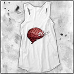 Ladies | Twisted Insane - Brain Sick 1 | Triblend Racerback Tank