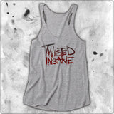 Ladies | Twisted Insane - Logo | Triblend Racerback Tank