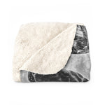 Apothic Ink | Anatomical Heart X-Ray Pattern | Sherpa Fleece Blanket