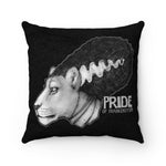 Cuddly Killers | Pride of Frankenstein | Faux Suede Square Pillow