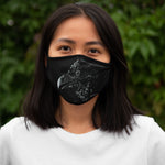 Horror | Raven | Fitted Polyester Face Mask