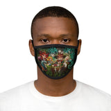 Alice's Adventures in Wonderland | We're All In Here | Mixed-Fabric Face Mask