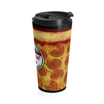 Slice 420 Pizza | Pepperoni Logo | Stainless Steel Travel Mug