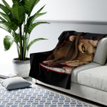 Cuddly Killers | Freddy Cougar | Sherpa Fleece Blanket