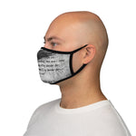 Poe The Raven | Fitted Polyester Face Mask