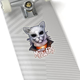 Cuddly Killers | Michael Meowers | Kiss-Cut Stickers