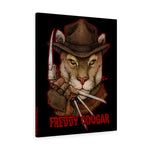 Cuddly Killers | Freddy Cougar | Canvas Gallery Wraps