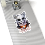 Cuddly Killers | Michael Meowers | Kiss-Cut Stickers