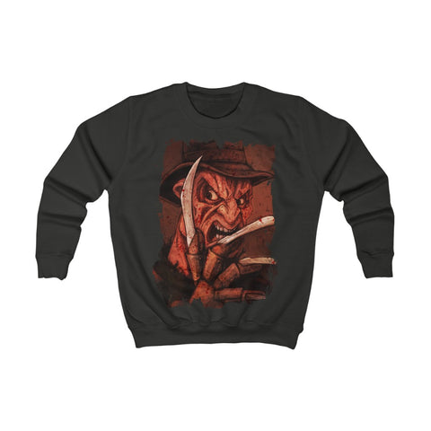Horror  | Freddy Krueger | Kids Sweatshirt