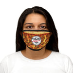 Slice 420 Pizza | Pepperoni & Sausag Logo | Mixed-Fabric Face Mask