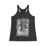Apothic Ink | Quack | Women's Tri-Blend Racerback Tank