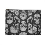 Apothic Ink | Anatomical Skull Pattern | Accessory Pouch
