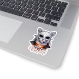 Cuddly Killers | Michael Meowers | Kiss-Cut Stickers