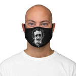 Horror | Edgar Allan Poe Portrait | Fitted Polyester Face Mask