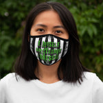 I, myself, am strange and unusual | Fitted Polyester Face Mask