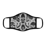 Apothic Ink | Skull Pattern - X-Ray | Fitted Polyester Face Mask