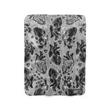 Apothic Ink | Anatomical Heart X-Ray Pattern | Sherpa Fleece Blanket